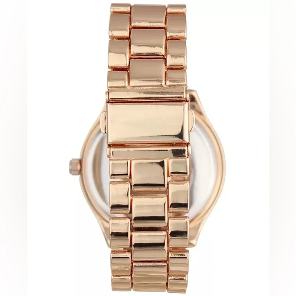 NIB Women's Gold-Tone Bracelet Watch